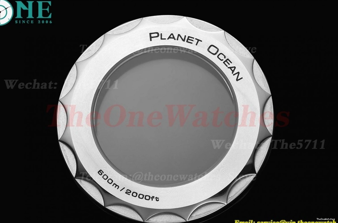 GDF Black 43mm 600m SS Seamaster SS Stk MY8215 0306